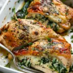 Spinach Stuffed Chicken