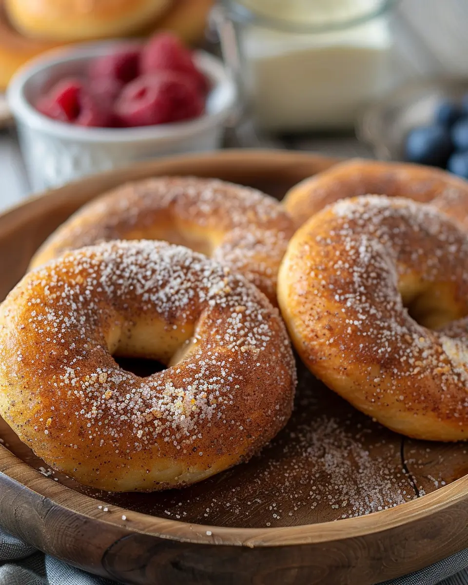 Cinnamon Sugar Bagels: The Best Recipe for Homemade Delight