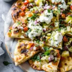 Mediterranean Naan Nachos