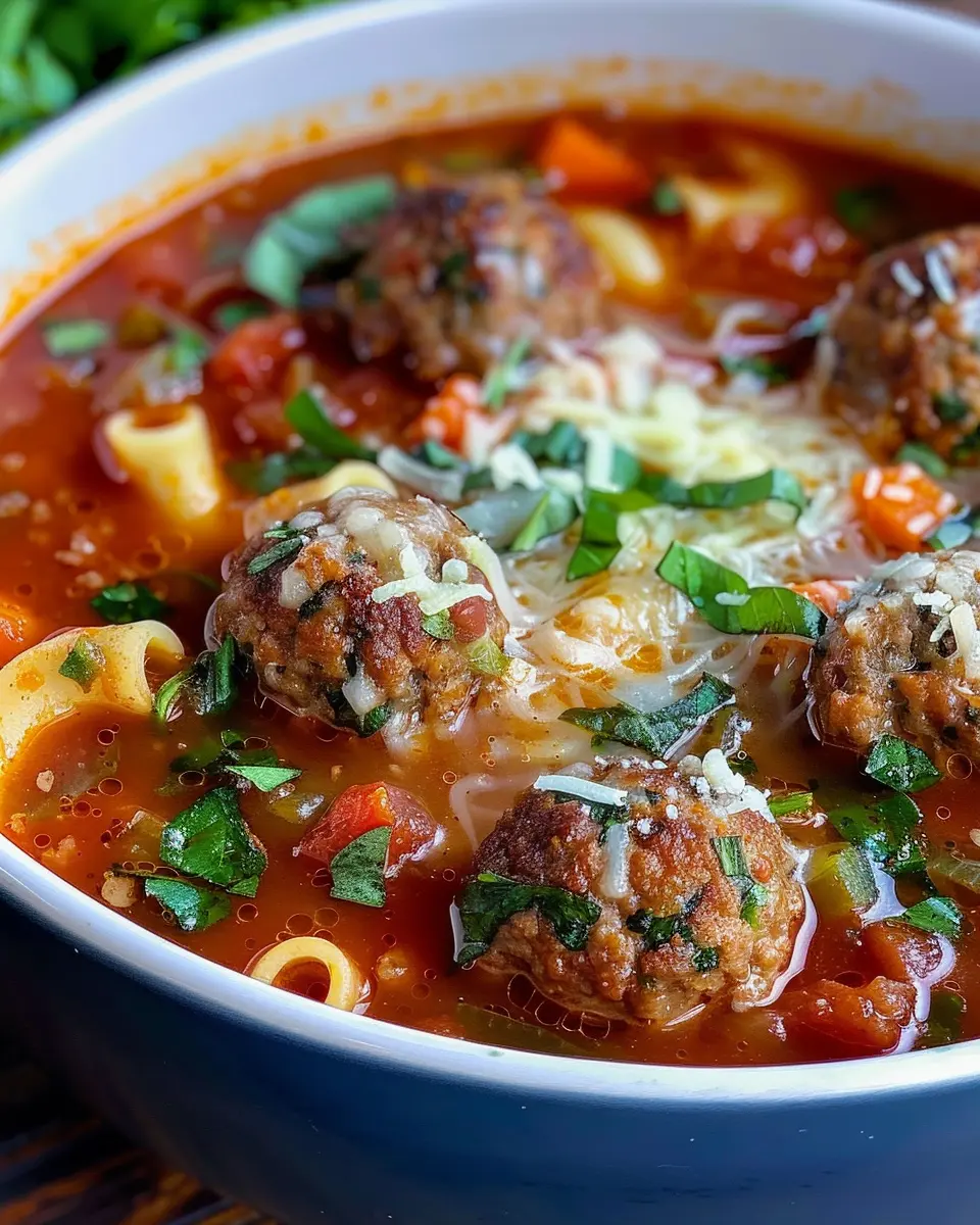Italian Meatball Soup: A Cozy, Hearty Delight for All Families
