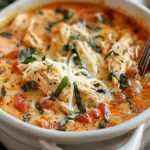 Crock Pot Creamy Chicken Parmesan Soup
