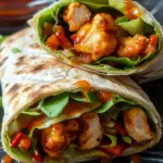 Sweet Chili Chicken Wraps