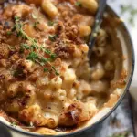 Decadent French Onion Soup Mac & Cheese Comfort Bowl