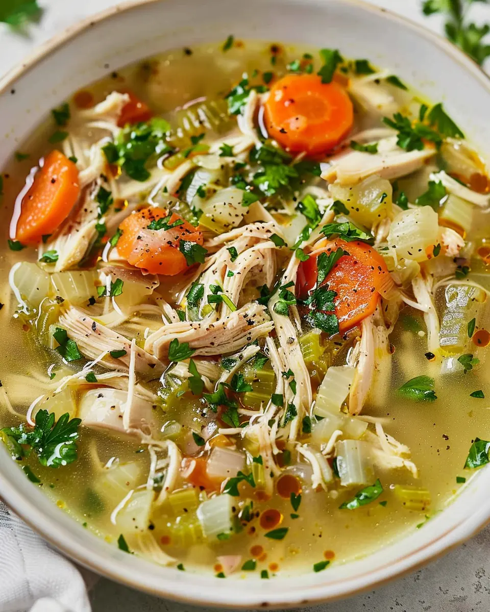 Healthy Chicken Soup: The Best Comfort Bowl for Any Day