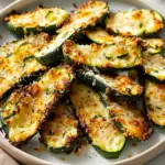 Low-Calorie Air Fryer Zucchini Parmesan