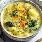 Broccoli Potato Cheese Soup