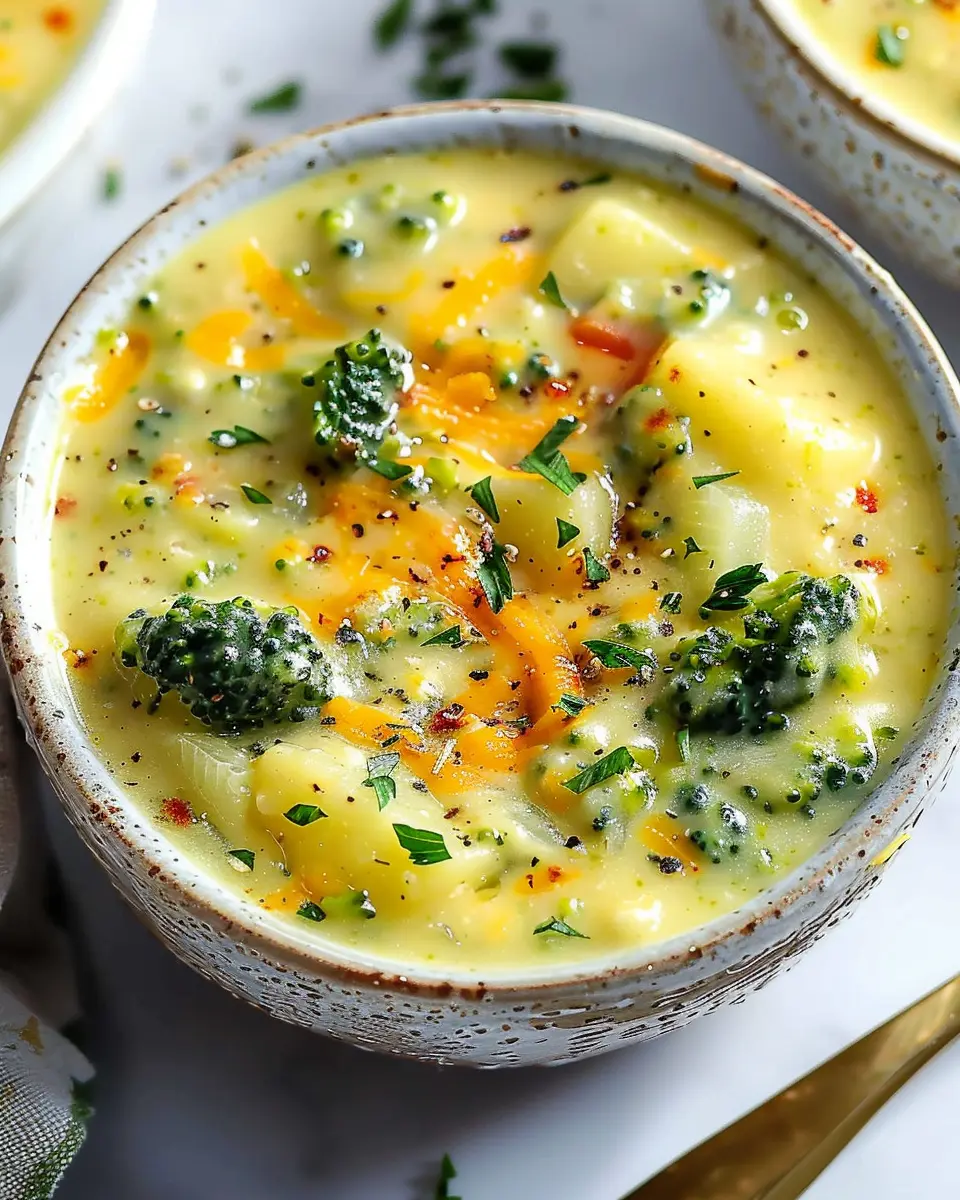 Broccoli Potato Cheese Soup: The Best Comfort Food You’ll Love