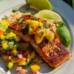 Salmon with Mango Salsa