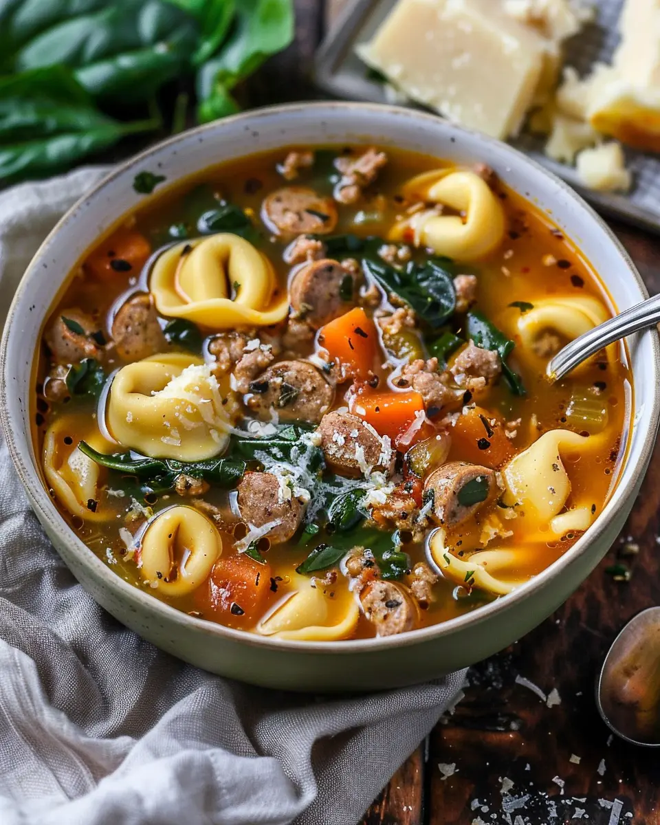 Sausage and Tortellini Soup: A Comforting, Easy Recipe at Home