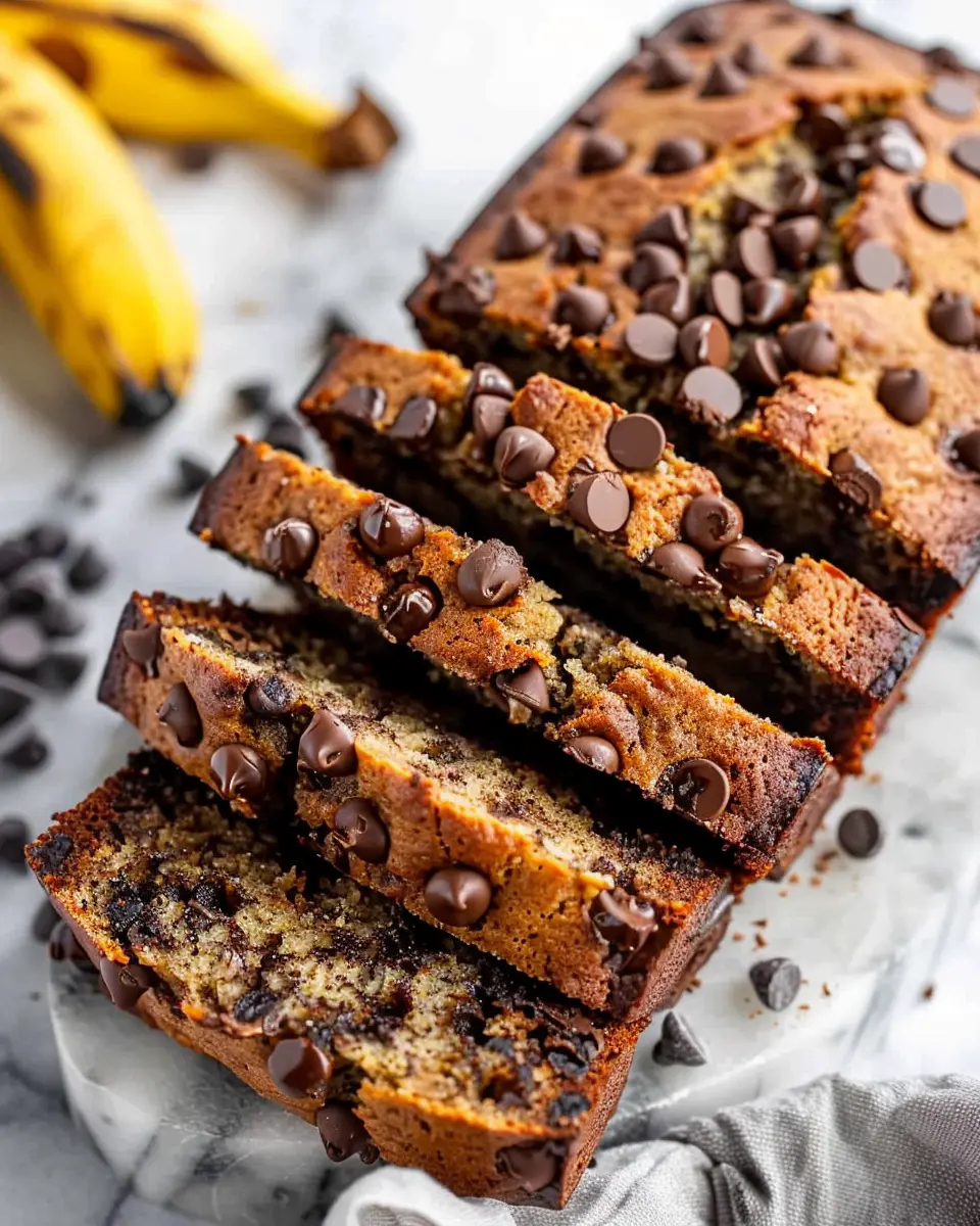 Super Moist Chocolate Chip Banana Bread Recipe You’ll Love