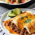 EASY GROUND BEEF ENCHILADAS