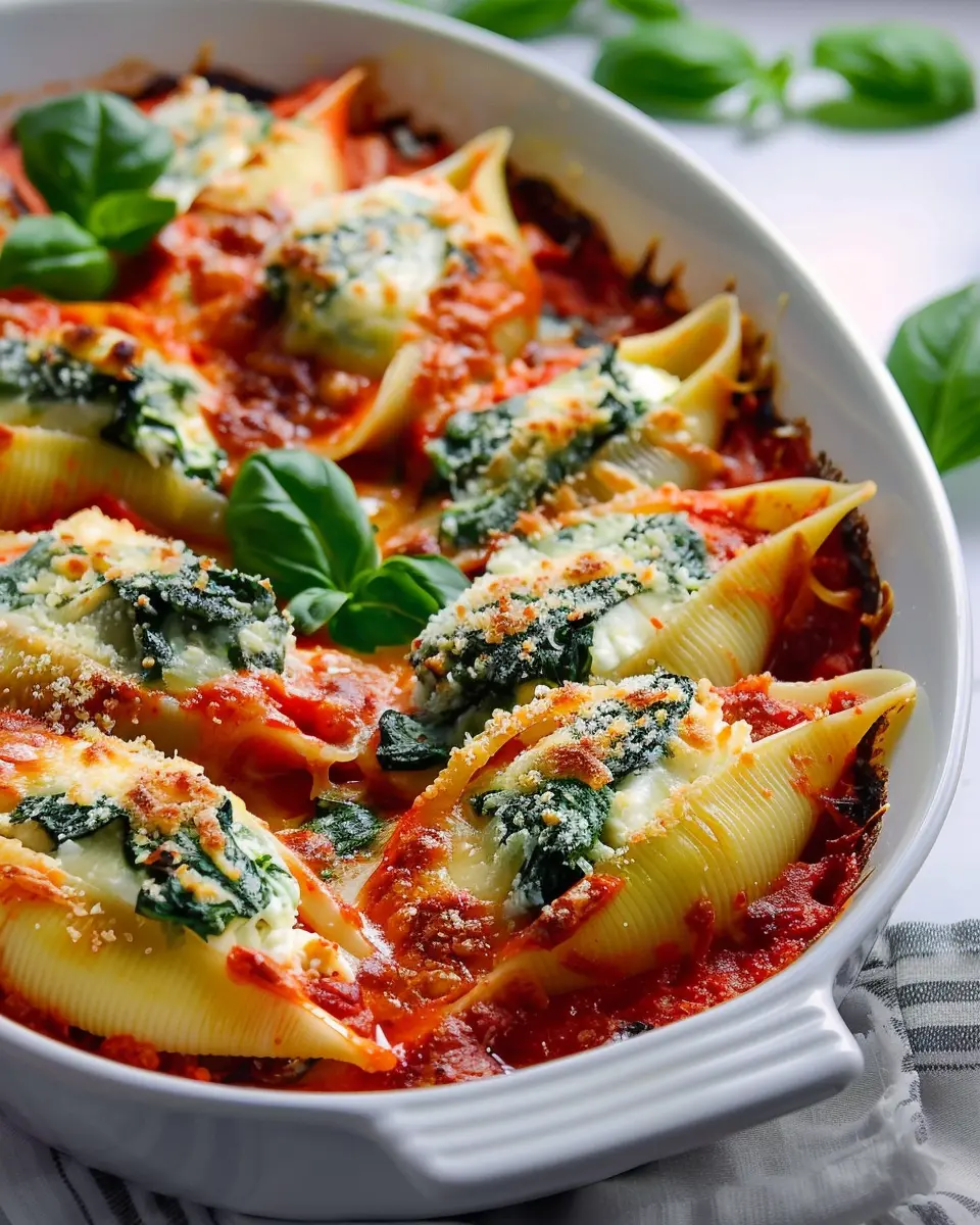 Spinach and Ricotta Stuffed Shells Recipe: A Cozy Family Delight
