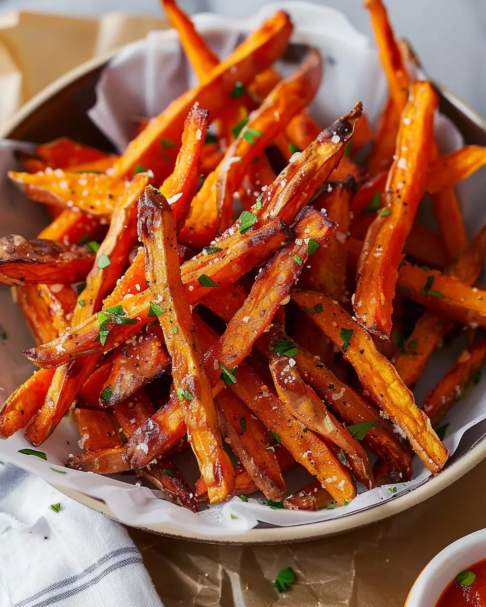 Crispy Oven Baked Sweet Potato Fries: The Best Guilt-Free Snack