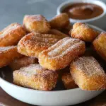 Sweet Air Fryer Churro Bites Recipe