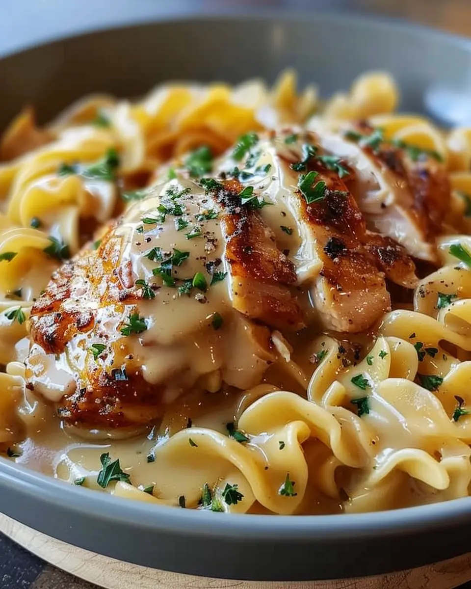 Chicken with Buttered Noodles: A Comforting and Easy Delight