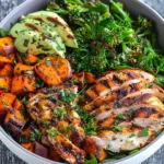 Grilled Chicken & Sweet Potato Bowl