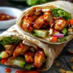Sweet Chili Chicken Wraps