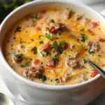 The Best Cheeseburger Soup