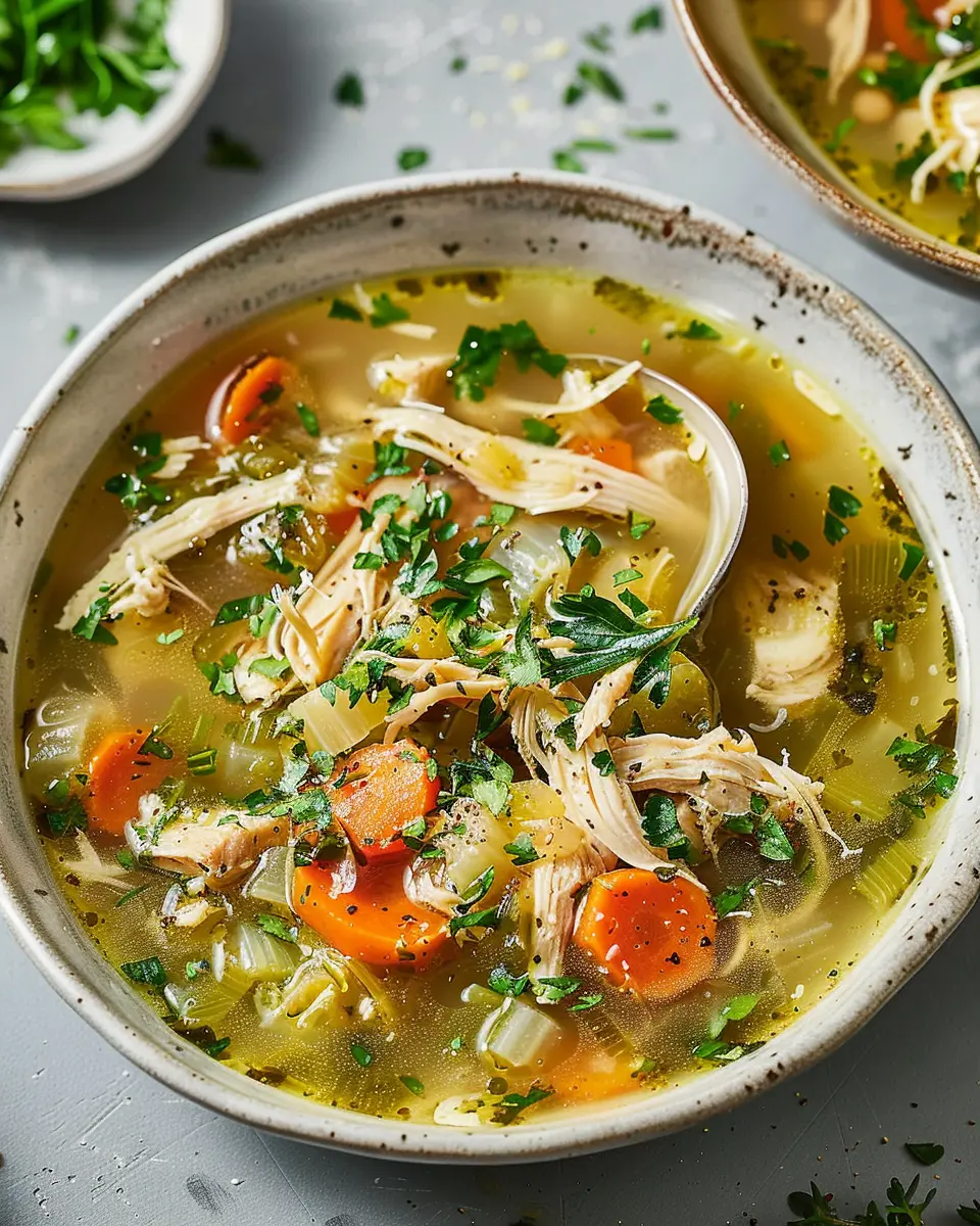 Healthy Chicken Soup: The Best Comforting Recipe for Home Cooks