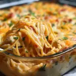 Spicy Southern Cheesy Chicken Spaghetti Casserole