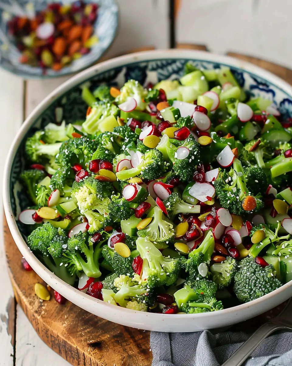 Broccoli Salad with Turkey Bacon: A Healthy Twist on Tradition