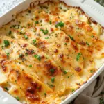 Roasted Garlic Potatoes au Gratin