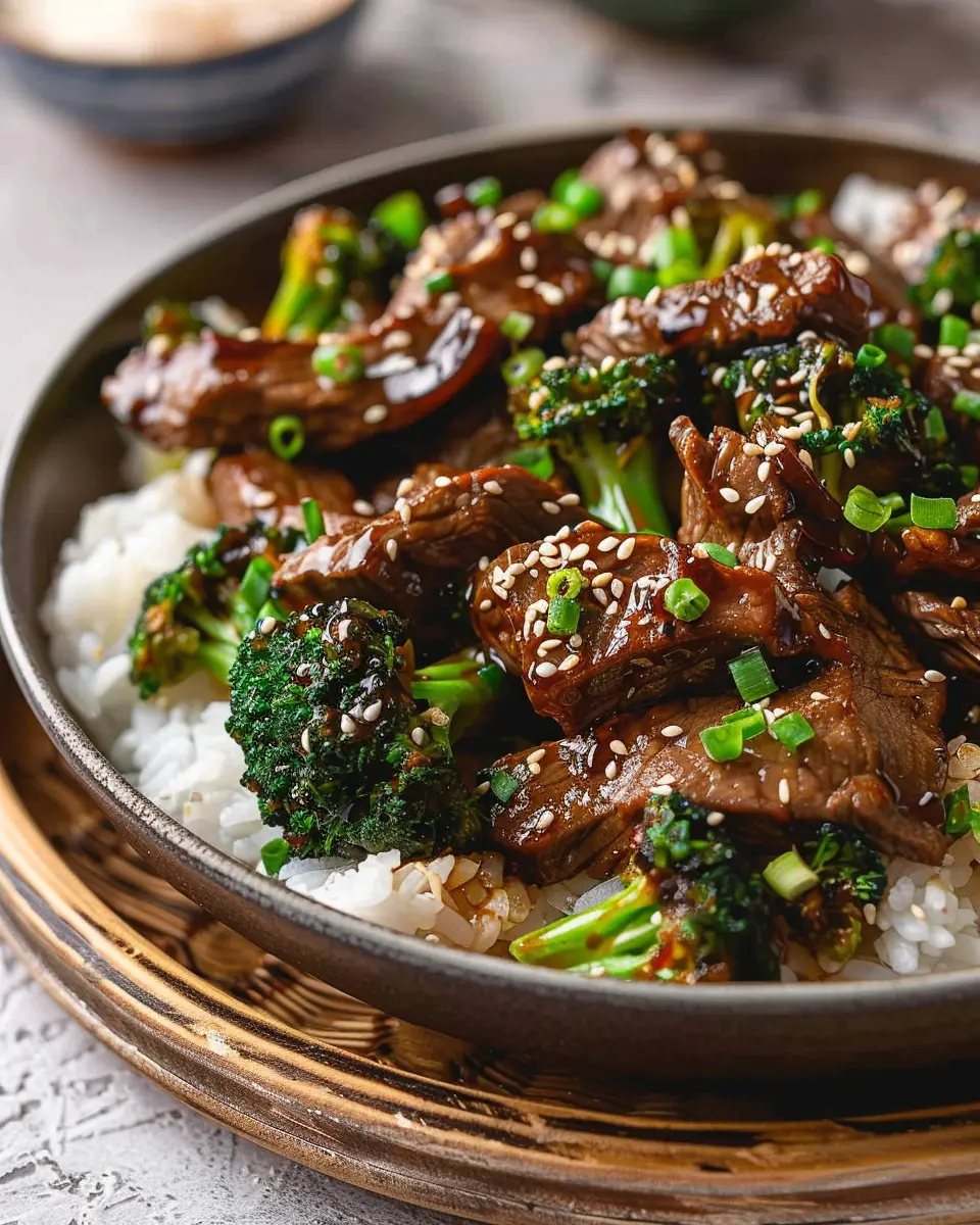 Chinese Beef and Broccoli: An Easy, Flavorful Home-Cooked Delight