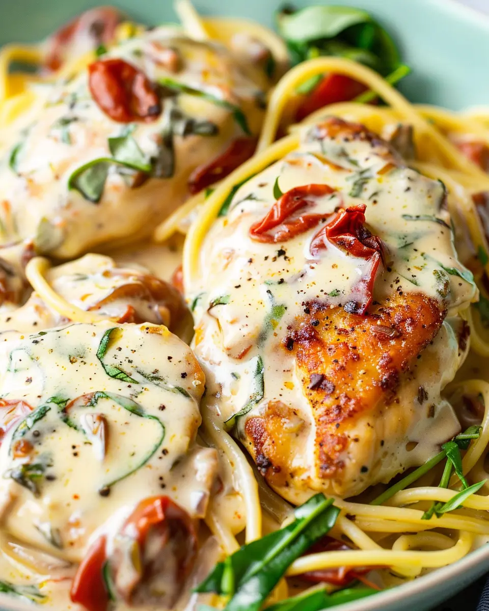 Slow Cooker Creamy Tuscan Chicken: Easy &amp; Indulgent Dinner Idea