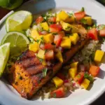 Salmon with Mango Salsa