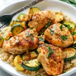 Easy Baked Chicken and Zucchini Recipe