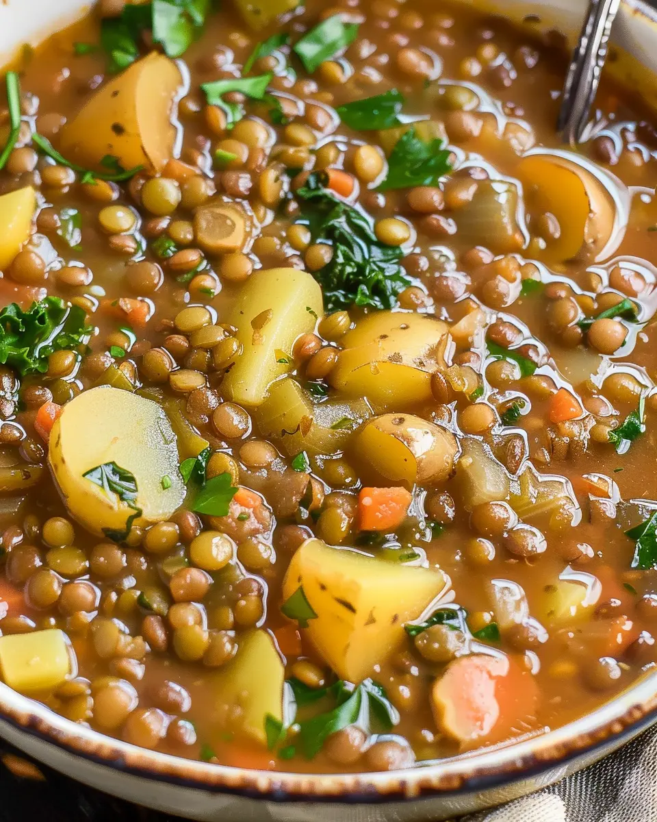 Easy Lentil Potato Soup: Hearty Comfort in Every Spoonful