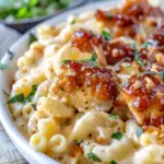 Honey Pepper Chicken Mac and Cheese