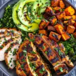 Grilled Chicken & Sweet Potato Bowl