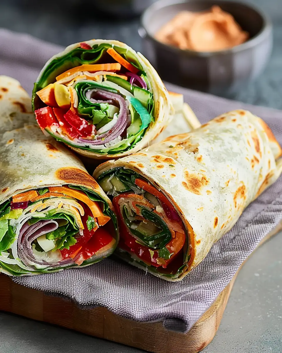 Fresh Vegetable Tortilla Roll Ups: Easy &amp; Delicious Snack Ideas