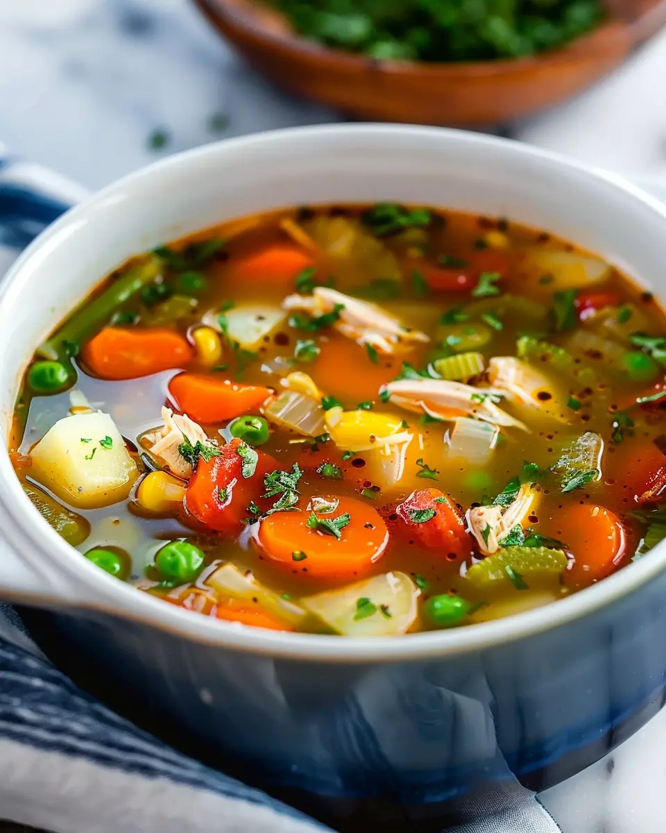 Chicken Vegetable Soup: The Best Joyful Comfort Food Recipe