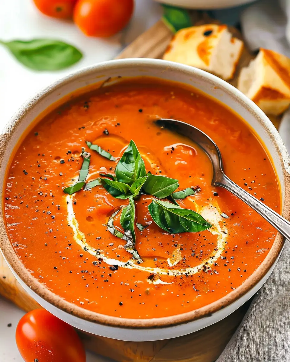 Best Tomato Soup Recipe with Turkey Bacon for Cozy Evenings