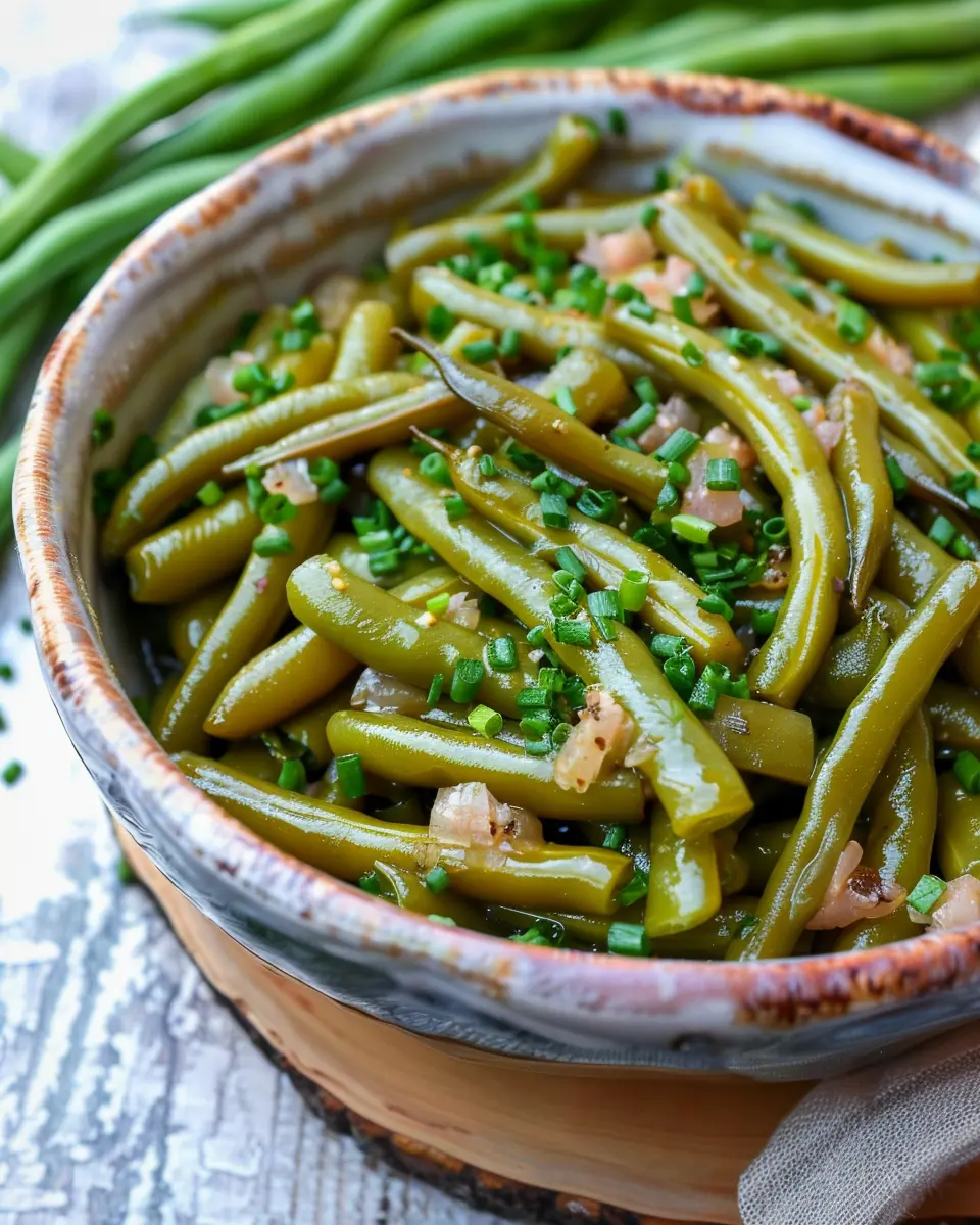 Grandma’s Canned Green Beans Recipe: Easy Turkey Bacon Twist