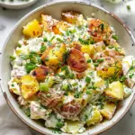 Crispy Smashed Potato Salad