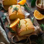 orange ginger honey cakes