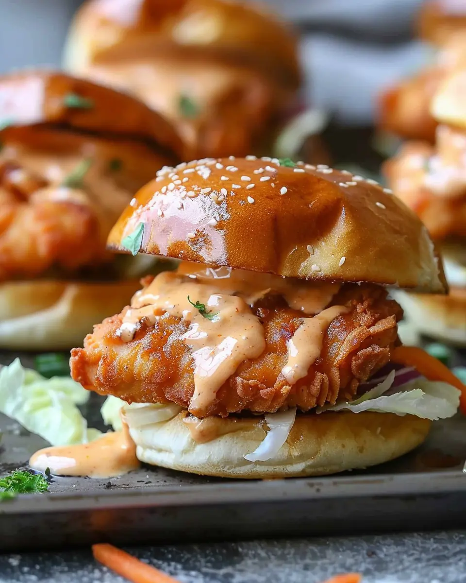 Bang Bang Chicken Sliders Recipe: Easy &amp; Flavorful for Everyone