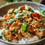 Irresistible Thai Peanut Chicken
