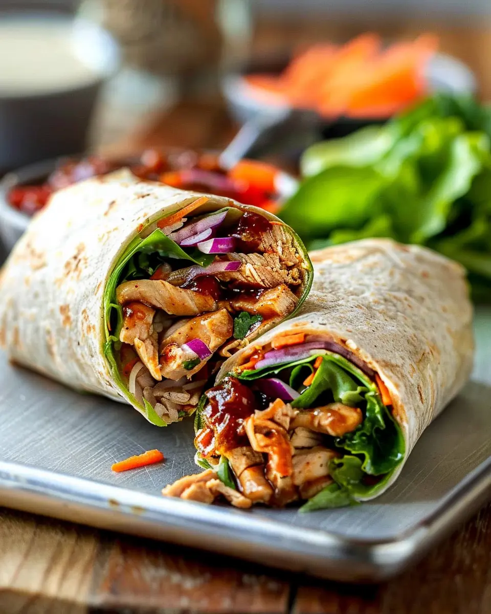 teriyaki chicken wrap recipe: Easy, Flavor-Packed Delight for Lunch